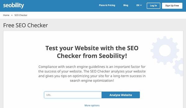 SEO Tool: Seobility